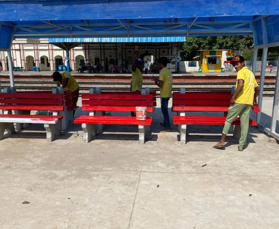 Reinforced Cement Concrete (RCC) Bench